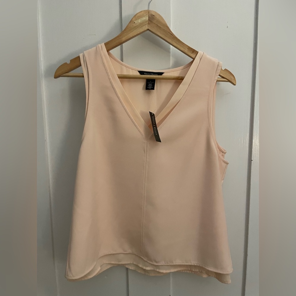 White House Black Market Gloria Shell Tank